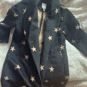 Avec Les Filles Star Trench Coat! Size XL